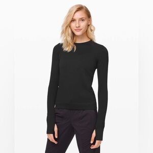 NWT Lululemon Rest Less Pullover
Black size 8
